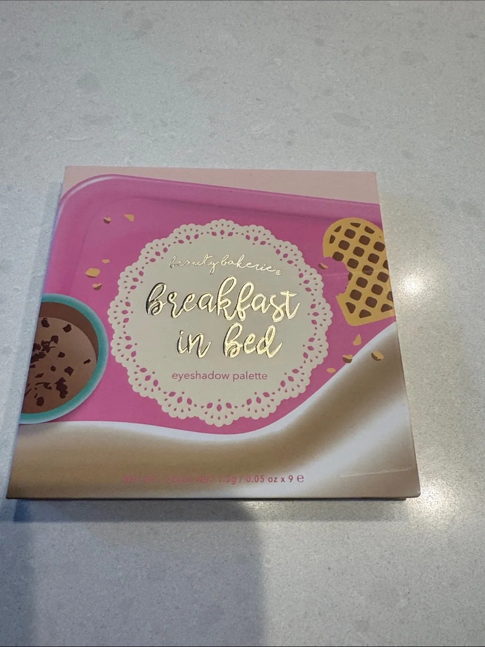 Beauty Bakerie Breakfast In Bed Eyeshadow Palette - Pink, Gold, Cream